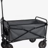 Hoogwaardige Bolderkar Opvouwbaar - Antraciet - Kinderen - Baby - Opslagkar - Bolderwagen - Tuinkar - Bolderkarren