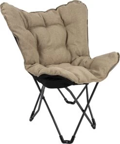 Bo-Camp - Urban Outdoor - Vlinderstoel - Grainger - M - Nika - Beige -Kampeerclub 1005x1200