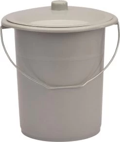 Toiletemmer | Nachtemmer | Wc Emmer Met Deksel, 13 L.