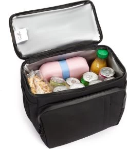 Sunflake Koeltas Rugzak (28L) - Geschikt Voor 16 Blikjes - Lunchtas Voor Dames En Heren - Zwart -Kampeerclub 1017x1200 2