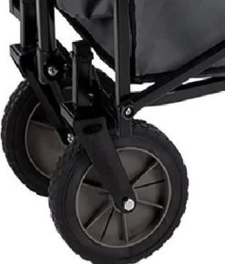 Hoogwaardige Bolderkar Opvouwbaar - Antraciet - Kinderen - Baby - Opslagkar - Bolderwagen - Tuinkar - Bolderkarren -Kampeerclub 1022x1200 4