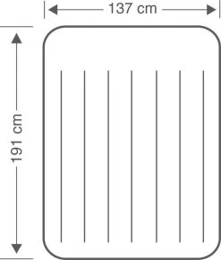 Intex Pillow Rest Classic Full Luchtbed - 2-persoons - 191x137x23 Cm -Kampeerclub 1023x1200 6