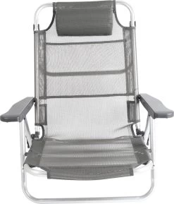 Bo-Camp Beach Chair - Monaco - Aluminium - Grijs 21 Bo-Camp Beach Chair - Monaco - Aluminium - Grijs -Kampeerclub 1026x1200