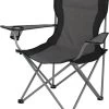 Eurotrail Campingstoel Lausanne - Grijs Zwart