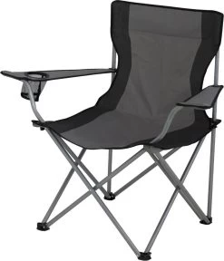 Eurotrail Campingstoel Lausanne - Grijs Zwart
