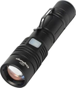 Zaklamp LED Oplaadbaar USB 5000 MAh Militaire Zaklamp 1200 Echte Lumen KM-55