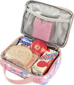 Brisby 4 Laags Geïsoleerde Koeltas - Lunchtas 1.5 Liter - Roze Eenhoorn -Kampeerclub 1052x1200