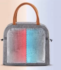 Lunch Bag - Paars/Roze | Koeltas | Polyester / Nylon | 23x15x20 Cm | Fashion Favorite 7 Lunch Bag - Paars/Roze | Koeltas | Polyester / Nylon | 23x15x20 Cm | Fashion Favorite -Kampeerclub 1058x1200