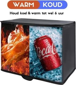 Koeltas - 28 Liter - Geïsoleerde Koeltas - Lunchtas - Picknicktas - Koeltas Lunch - Koeltassen - Koelzak -Kampeerclub 1063x1200 3