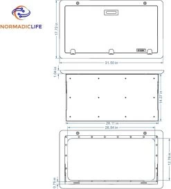 Merkloos NormadicLife® - Outdoor – Opklapbare Tafel - Eettafel – Tafel Voor Buitenkeuken - Caravan – Camper – Picknicktafel - Ingebouwd Ledlicht – Wit 11 Merkloos NormadicLife® - Outdoor – Opklapbare Tafel - Eettafel – Tafel Voor Buitenkeuken - Caravan – Camper – Picknicktafel - Ingebouwd Ledlicht – Wit -Kampeerclub 1081x1200 1