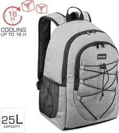 Bomoe Koeltas Rugzak IceBreezer KR45 Koelrugzak Grijs 45x19x33 Cm - 25 Liter -Kampeerclub 1082x1200 2