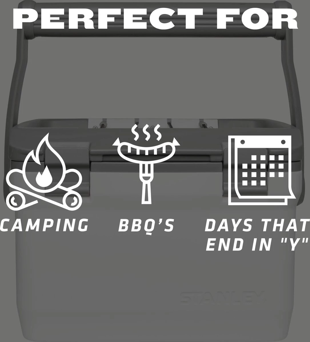 Stanley The Easy Carry Outdoor Cooler 6,6L - Koelbox - Green 9 Stanley The Easy Carry Outdoor Cooler 6,6L - Koelbox - Green - Afbeelding 9