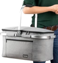 Bomoe Koeltas Picknickmand Opvouwbaar IceBreezer K47 - 47x27x26 Cm - 32 Liter- Perfect Voor Barbecues Of Boodschappen -Kampeerclub 1101x1200 4