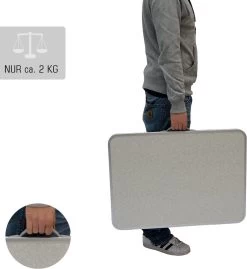Alu Campingtafel 70x55cm - Inklapbbar Kampeertafel - Picknicktafel Licht Vouwtafel Klaptafel Grijs 13 Alu Campingtafel 70x55cm - Inklapbbar Kampeertafel - Picknicktafel Licht Vouwtafel Klaptafel Grijs -Kampeerclub 1102x1200 1