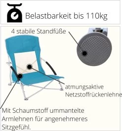 JEMIDI Lichtgewicht Inklapbare Draagbare Strandstoel - Opvouwbare Campingstoel Met Draagtas - Ademend En Comfortabel 12 JEMIDI Lichtgewicht Inklapbare Draagbare Strandstoel - Opvouwbare Campingstoel Met Draagtas - Ademend En Comfortabel -Kampeerclub 1116x1200