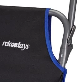 Relaxdays Strandkar Opvouwbaar - Strandstoel Met Zonnedak - Strand Stoel Op Wielen -Kampeerclub 1119x1200