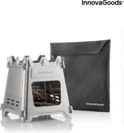 Innovagoods INKLAPBARE STALEN CAMPINGOVEN FLAMET - Camping Oven - Mini Oven - Camping Oventje - Oventje Camping - Mini Oven Vrijstaand - Mini Oventje -Kampeerclub 1120x1200 3