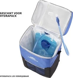 Dutch Mountains Koeltas Rugzak | Cooler Backpack 20 Liter | Picknicktas | Lunchtas | Koelrugzak | Strandtas | Blauw -Kampeerclub 1122x1200