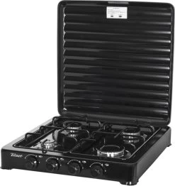 Zilan - Gas Kooktoestel 4 Pits - Campingkooktoestel - Gaskookplaat - Zwart -Kampeerclub 1131x1200 5