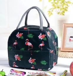 Koeltas - Lunchtas - Volwassenen En Kinderen - Compact & Handig: Zomer - Picknick -School - Lunch - Werk - Zwart Flamingo 12 Koeltas - Lunchtas - Volwassenen En Kinderen - Compact & Handig: Zomer - Picknick -School - Lunch - Werk - Zwart Flamingo -Kampeerclub 1145x1200 1