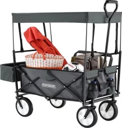 Monzana Bolderkar Opvouwbaar - 100 Liter - Met Afneembaar Dak Grijs -Kampeerclub 1148x1200 14