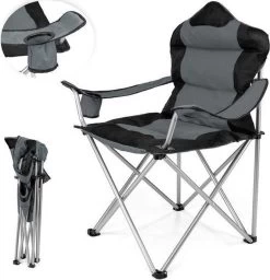 Sens Design Campingstoel - Kampeerstoel - Opvouwbaar - Grijs -Kampeerclub 1160x1200