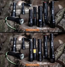 LED Zaklamp - 2000 MAh Oplaadbare Militaire Zaklamp - Zeer Fel - Zwart King Mungo -Kampeerclub 1160x1200 9