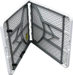 ERRO Campingtafel - Vouwtafel - 180x74x72 Cm - Wit - Voor 8 Personen 11 ERRO Campingtafel - Vouwtafel - 180x74x72 Cm - Wit - Voor 8 Personen -Kampeerclub 1172x1200 6