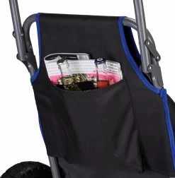 Relaxdays Strandkar Opvouwbaar - Strandstoel Met Zonnedak - Strand Stoel Op Wielen -Kampeerclub 1176x1200 3