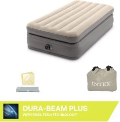 Intex Prime Comfort - Luchtbed - 1-Persoons - 99x191x51 Cm (BxLxH) - Grijs - Met Ingebouwde Motorpomp 13 Intex Prime Comfort - Luchtbed - 1-Persoons - 99x191x51 Cm (BxLxH) - Grijs - Met Ingebouwde Motorpomp -Kampeerclub 1184x1200 13