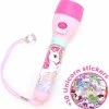 Zaklamp Unicorn Voor Kinderen | Nachtlamp Eenhoorn LED Werkt Op 2 AA Batterijen | 16cm | FL01