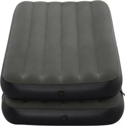 Bestway 3-in-1 Luchtbed - Connect - Zwart - 188x99cm - PVC/Polyester - Single, Double Single En Twin Opblaasbed - Tritech Materiaal - I-Beam Constructie -Kampeerclub 1187x1200 7