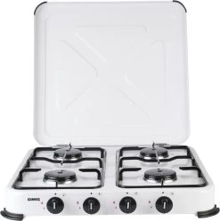 Gimeg Kooktoestel 4-Pits - Wit - Beveiligd