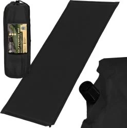 Springos Slaapmat | Zelfopblazend | 180 Cm | Inclusief Hoes | Zwart -Kampeerclub 1190x1200 12