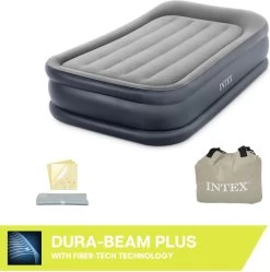 Intex Twin Deluxe Pillow Rest Raised Luchtbed - 191x99x42 Cm -Kampeerclub 1191x1200 12