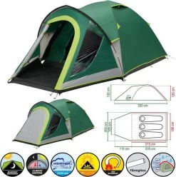 Coleman Kobuk Valley 3 Plus Koepeltent - Verduisterend - 3-Persoons -Kampeerclub 1193x1200 3