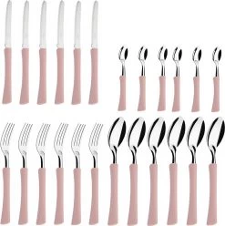 Di Solle Inova D - 6 Persoons Bestekset - Handige Opbergbak Met Raspdeksel - 26 Delig - Baby Pink -Kampeerclub 1193x1200 4