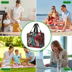 Brisby 4 Laags Geïsoleerde Koeltas - Lunchtas 4 Liter - Jungle -Kampeerclub 1197x1200 38