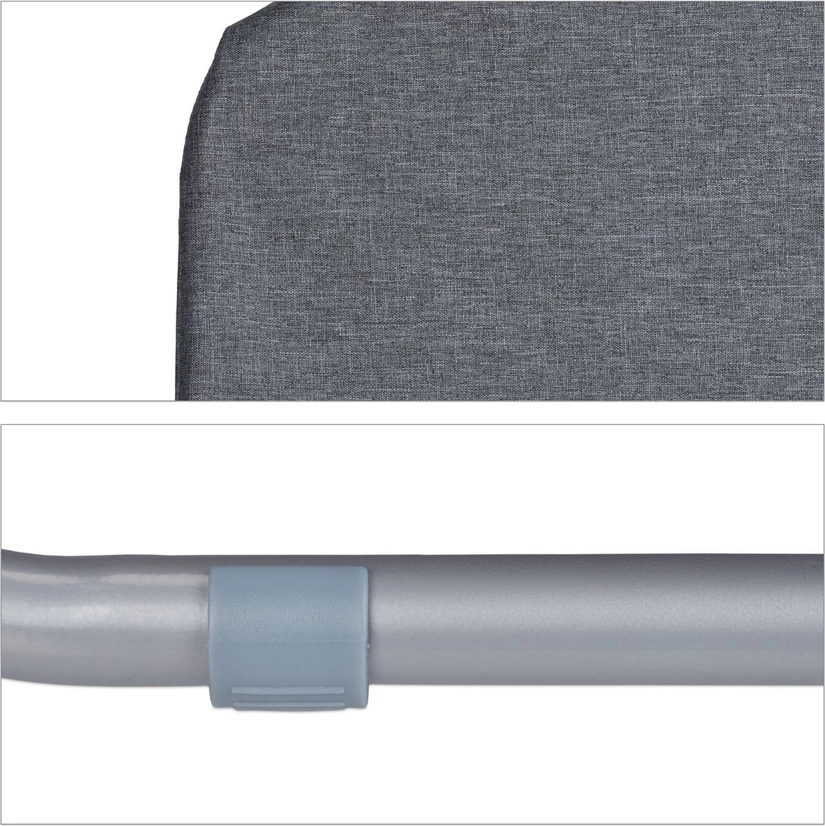 Relaxdays Strandstoel Opvouwbaar - Set Van 2 - Lage Campingstoel - Kampeerstoel Leuning - Grijs 6 Relaxdays Strandstoel Opvouwbaar - Set Van 2 - Lage Campingstoel - Kampeerstoel Leuning - Grijs - Afbeelding 6