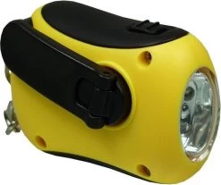 POWERplus Bee Dynamo Oplaadbare 2 LED Zaklamp / Sleutelhanger | Kleur:geel -Kampeerclub 1200x1005 2