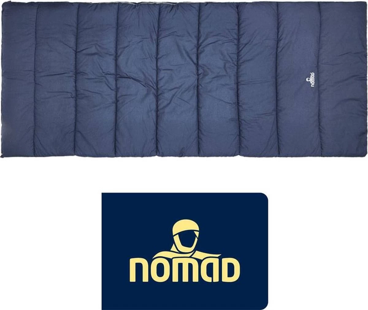 NOMAD® Brisbane Slaapzak | 205x80cm Blauw | Lichtgewicht & Kwalitatief | Dekenmodel Slaapzak | Incl Hoes 6 NOMAD® Brisbane Slaapzak | 205x80cm Blauw | Lichtgewicht & Kwalitatief | Dekenmodel Slaapzak | Incl Hoes - Afbeelding 6