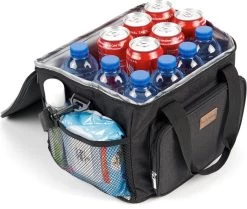 Packaway 4 Laags Geïsoleerde Koeltas - Lunchtas 15 Liter - Zwart -Kampeerclub 1200x1014 1