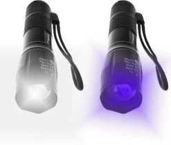 Zaklamp Led Oplaadbaar (inclusief 5000 MAh Batterij) - Oplaadbaar – Waterproof – 3000 Lumen – Zwart -Kampeerclub 1200x1017 3