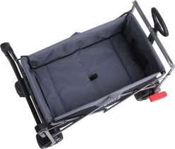 AREBOS Handkar | Transportwagen | Apparatuurwagen | Opvouwbaar | Duwstang| Zwart -Kampeerclub 1200x1018 3