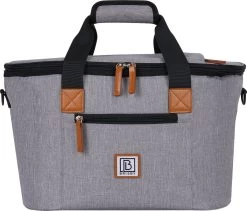 Brisby 4 Laags Geïsoleerde Koeltas - Boodschappentas 21 Liter - Grijs -Kampeerclub 1200x1025 1