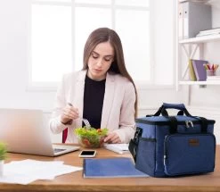 Packaway 4 Laags Geïsoleerde Koeltas - Lunchtas 15 Liter - Blauw -Kampeerclub 1200x1043 1