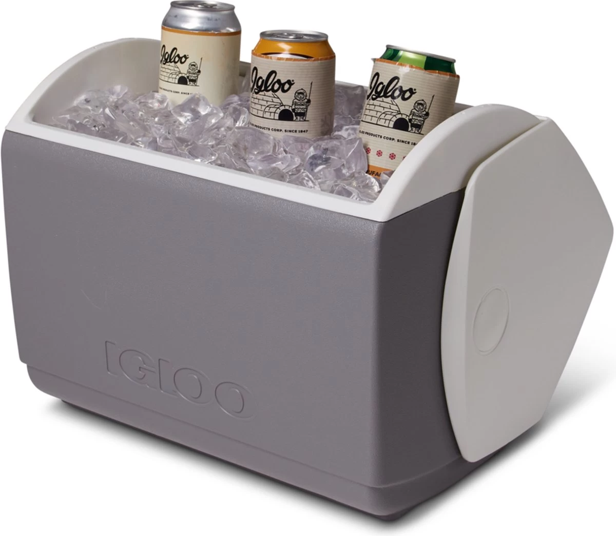 Igloo Playmate Elite - Kleine Koelbox - 15,2 Liter - Grijs 6 Igloo Playmate Elite - Kleine Koelbox - 15,2 Liter - Grijs - Afbeelding 6