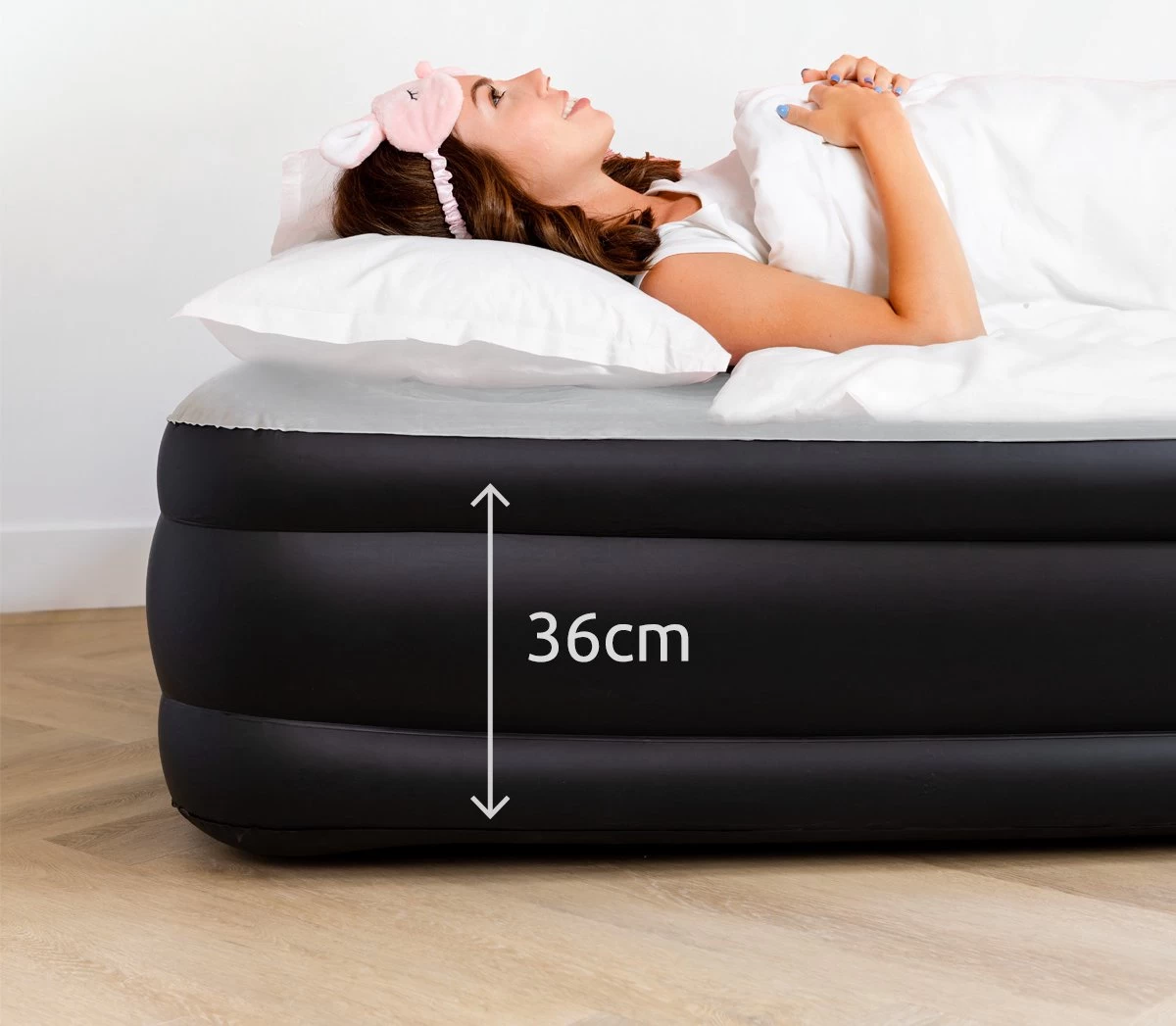 BluMill Eenpersoons Luchtbed - Met Ingebouwde Pomp - Luchtbed Zelfopblazend - Incl. Draagtas - 191x99x36 Cm 7 BluMill Eenpersoons Luchtbed - Met Ingebouwde Pomp - Luchtbed Zelfopblazend - Incl. Draagtas - 191x99x36 Cm - Afbeelding 7