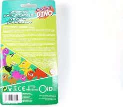 Kids Licensing Zaklamp Dino Voor Kinderen | Nachtlamp Dinosaurus LED + 10 Gratis Dino Stickers | Werkt Op 2 AA Batterijen | 16cm | FL03 -Kampeerclub 1200x1050 30
