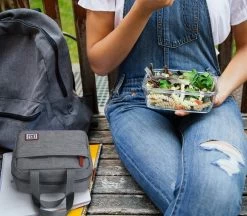 Brisby 4 Laags Geïsoleerde Koeltas - Lunchtas 4 Liter - Lichtgrijs -Kampeerclub 1200x1051 4